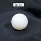 天然水晶黄白粉水晶球无孔圆珠diy饰品配件散珠风水球家居摆件2cm