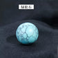 天然水晶黄白粉水晶球无孔圆珠diy饰品配件散珠风水球家居摆件2cm