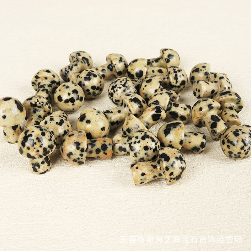 厂家直销天然玉石水晶蘑菇小摆件 水晶玉石小蘑菇工艺品造景装饰