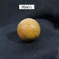 天然水晶黄白粉水晶球无孔圆珠diy饰品配件散珠风水球家居摆件2cm