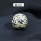 天然水晶黄白粉水晶球无孔圆珠diy饰品配件散珠风水球家居摆件2cm